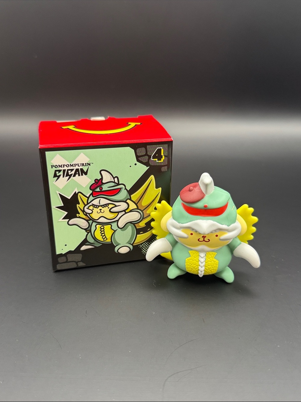 2026 McDonald’s Pompompurin x Gigan #4 Hello Kitty Godzilla Happy Meal Toy
